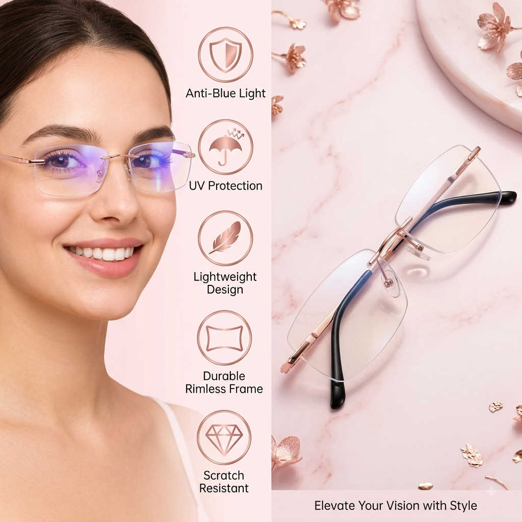 Daily Use Reading Glasses – Pack of 2 | Lightweight, Comfortable & Stylish Eyeglasses