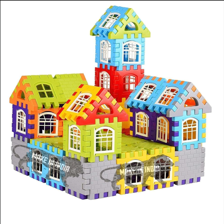 Beatbox Building Blocks for Kids – House Construction Building Set | Creative Construction Toy